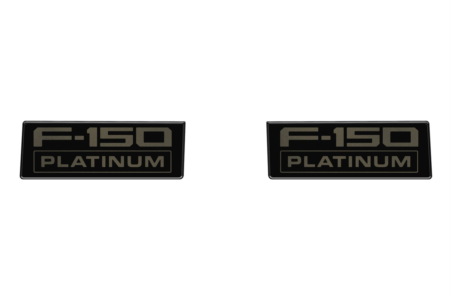 Fender Vent Badge Replacement Inserts Fits 2021-2026 Ford F150