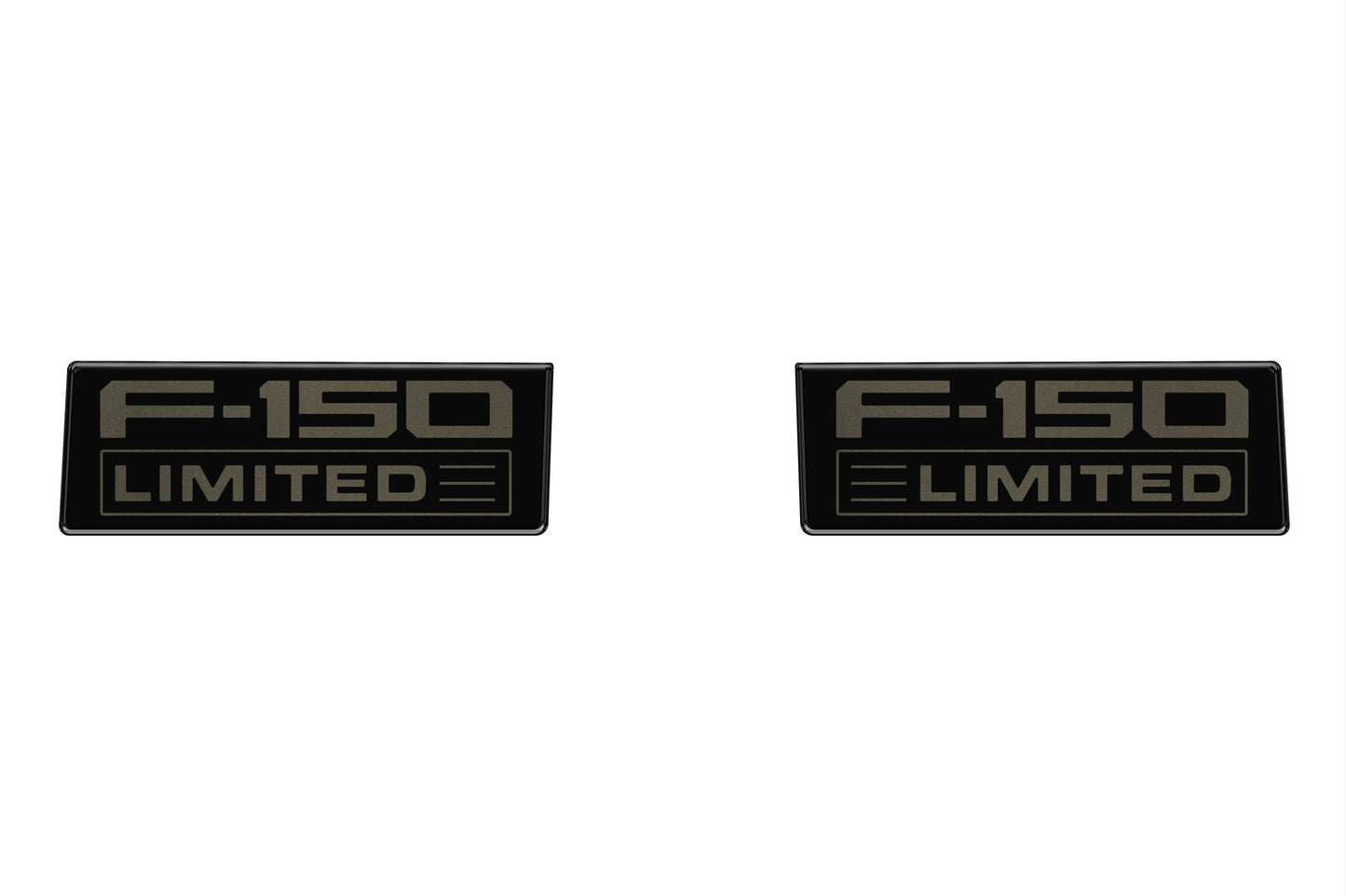 Fender Vent Badge Replacement Inserts Fits 2021-2026 Ford F150
