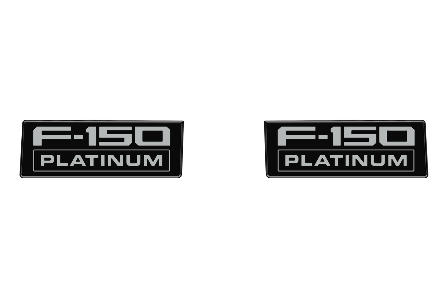 Fender Vent Badge Replacement Inserts Fits 2021-2026 Ford F150