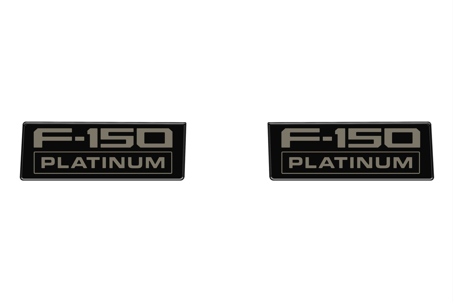 Fender Vent Badge Replacement Inserts Fits 2021-2026 Ford F150