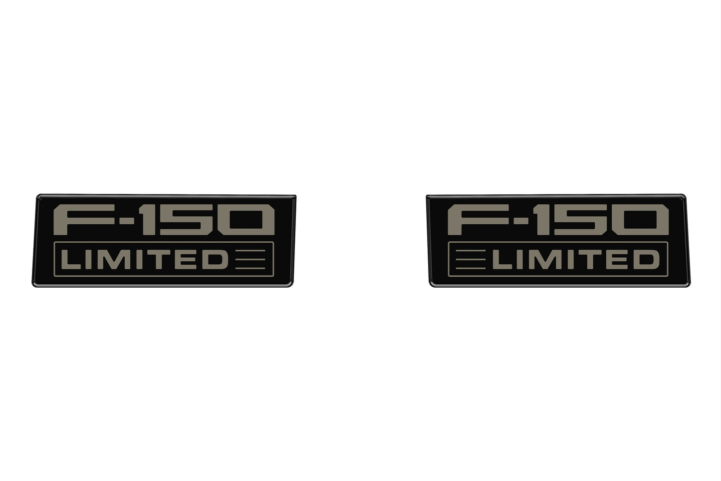 Fender Vent Badge Replacement Inserts Fits 2021-2026 Ford F150