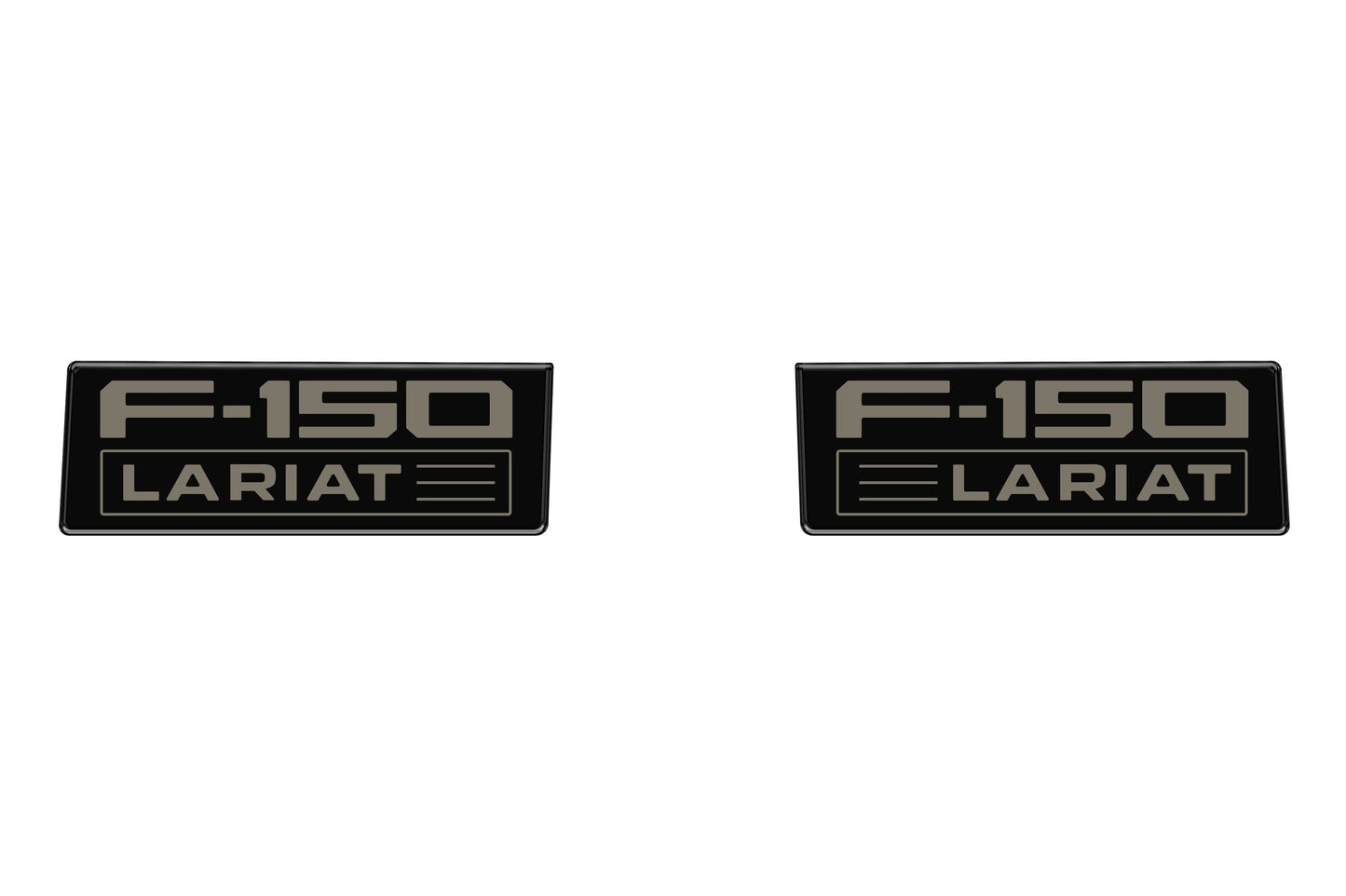 Fender Vent Badge Replacement Inserts Fits 2021-2026 Ford F150