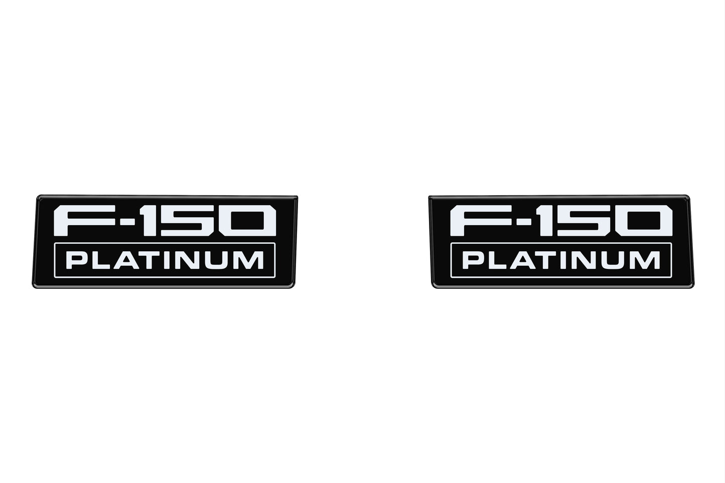 Fender Vent Badge Replacement Inserts Fits 2021-2026 Ford F150