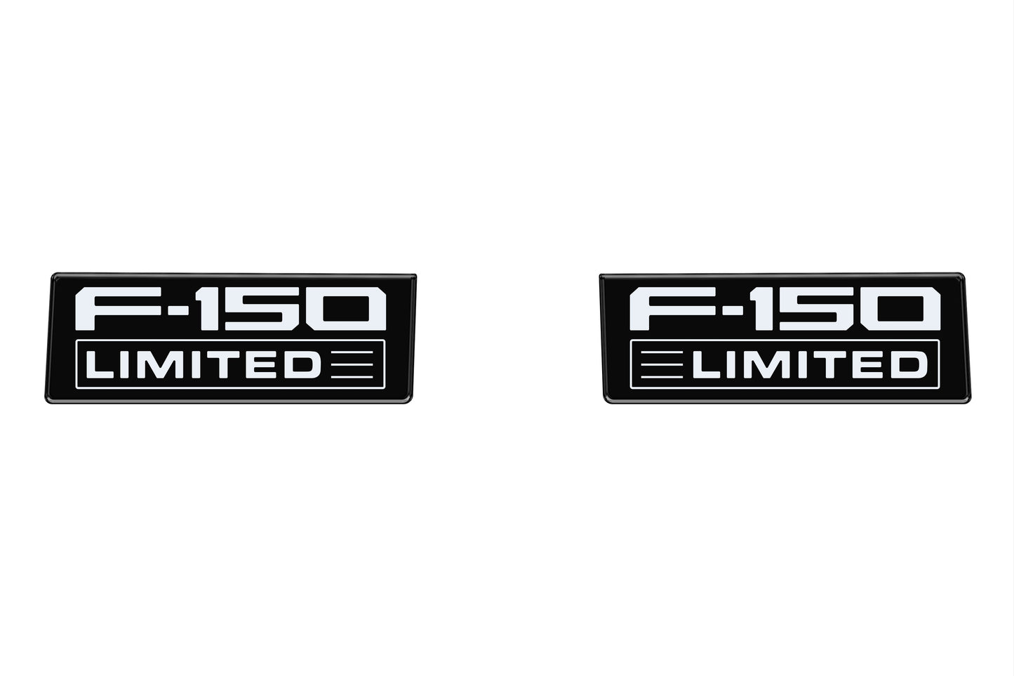 Fender Vent Badge Replacement Inserts Fits 2021-2026 Ford F150