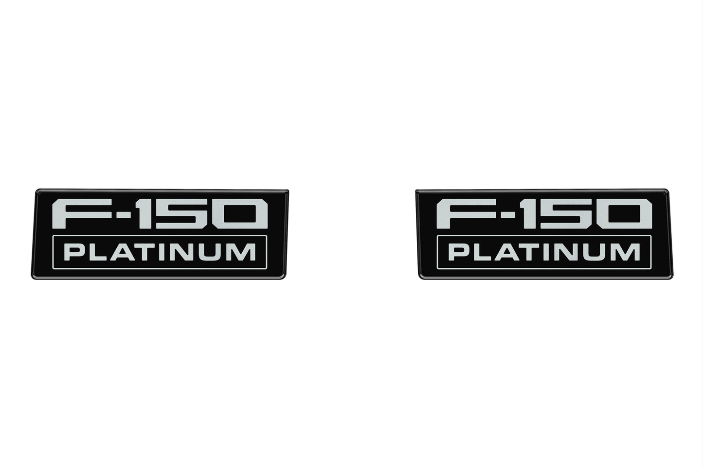 Fender Vent Badge Replacement Inserts Fits 2021-2026 Ford F150