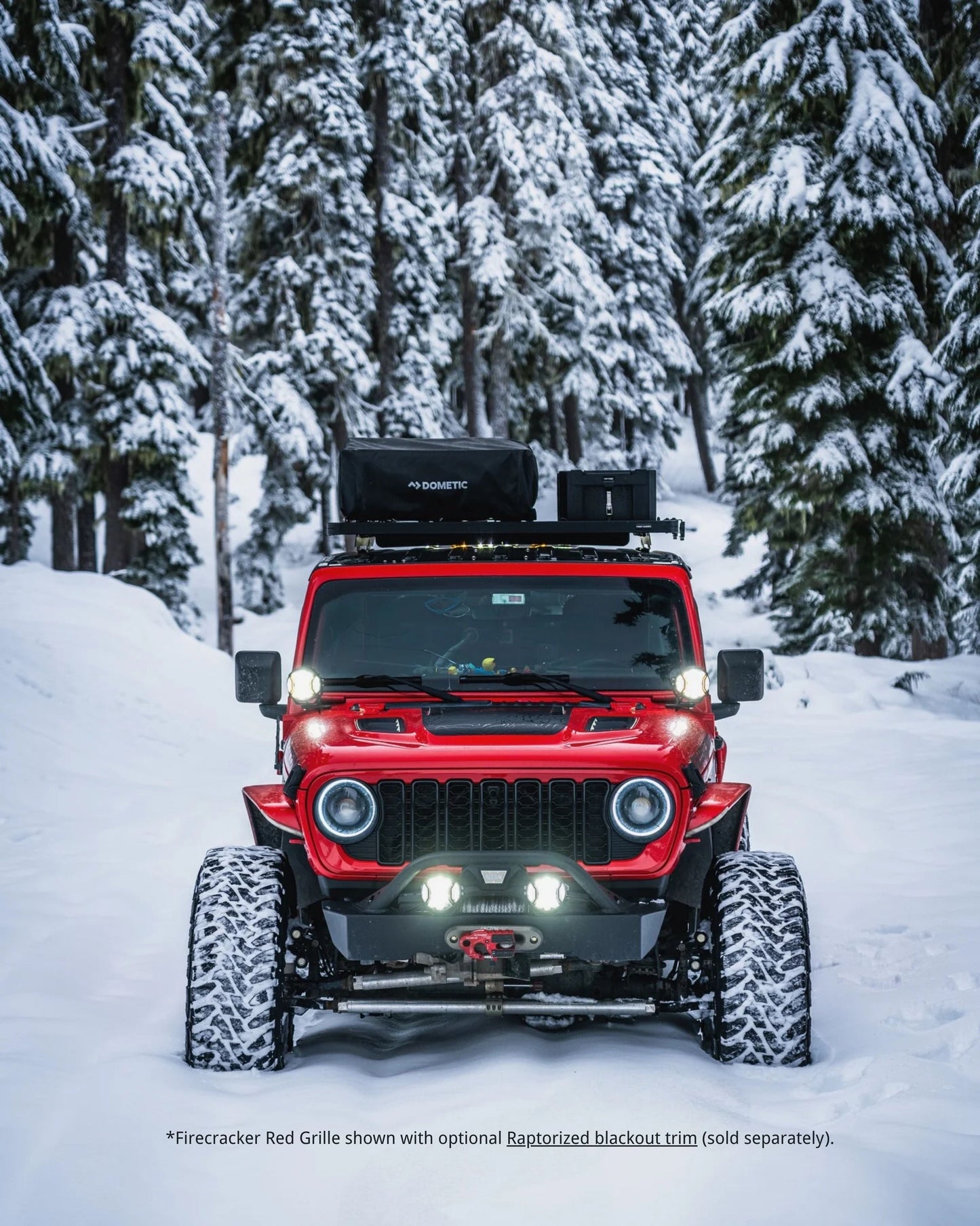 Custom Paint Matched Front Grille – Refreshed Style fits Jeep Wrangler JL/ Gladiator JT