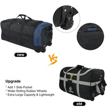 Load image into Gallery viewer, Foldable Duffle Bag with Wheels for Travel 85/120L