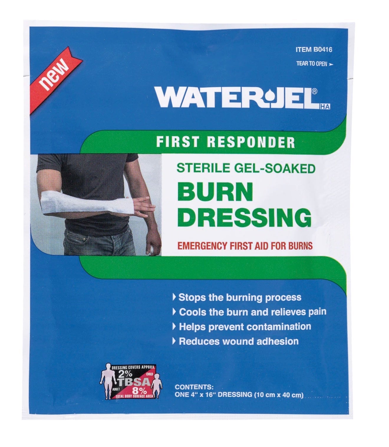 Water-Jel® 4” X 16" Burn Dressing