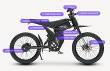 Load image into Gallery viewer, Riding Times GT73 Electric Motorbike