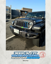 Load image into Gallery viewer, "Snap On" Accent Slot Cover for 24-25 Grille Wrangler JL JT Grille