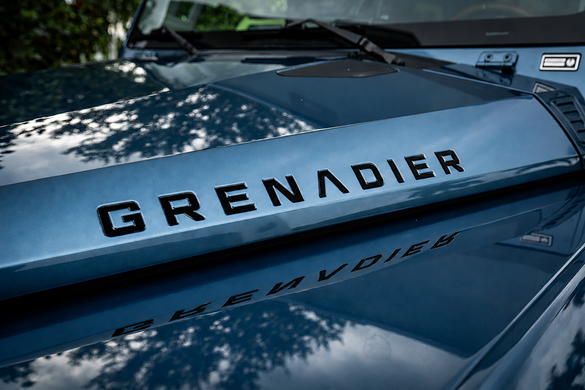 GRENADIER Hood Logo Inlays / Overlays - 2023+ Grenadier / Quartermaster