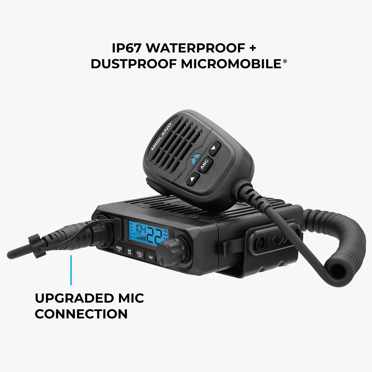 MXT115P PRO 15W MicroMobile GMRS Radio