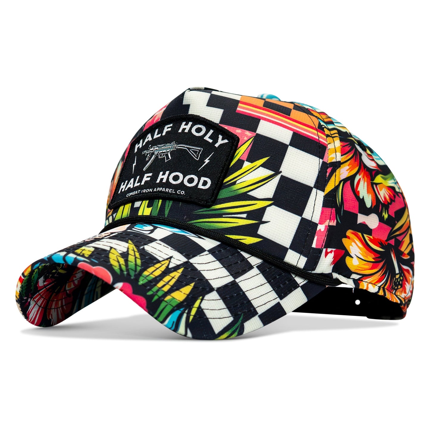 Half Holy. Half Hood. Patch Weekender Snapback