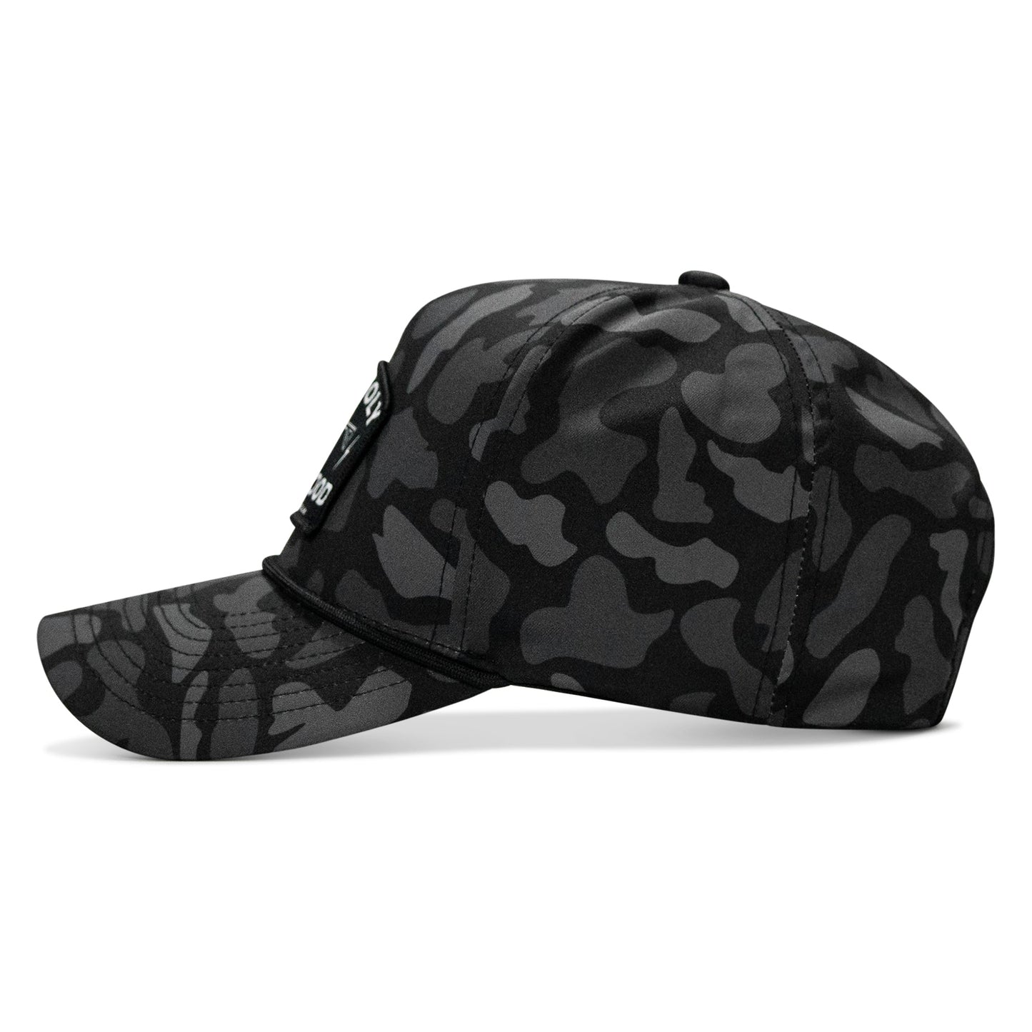 Half Holy. Half Hood. Patch 5 Pannel Rope Snapback