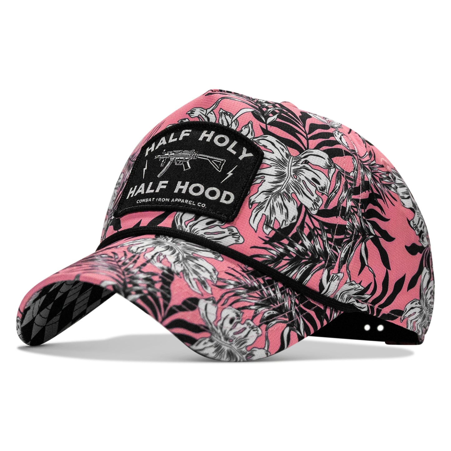Half Holy. Half Hood. Patch Weekender Snapback