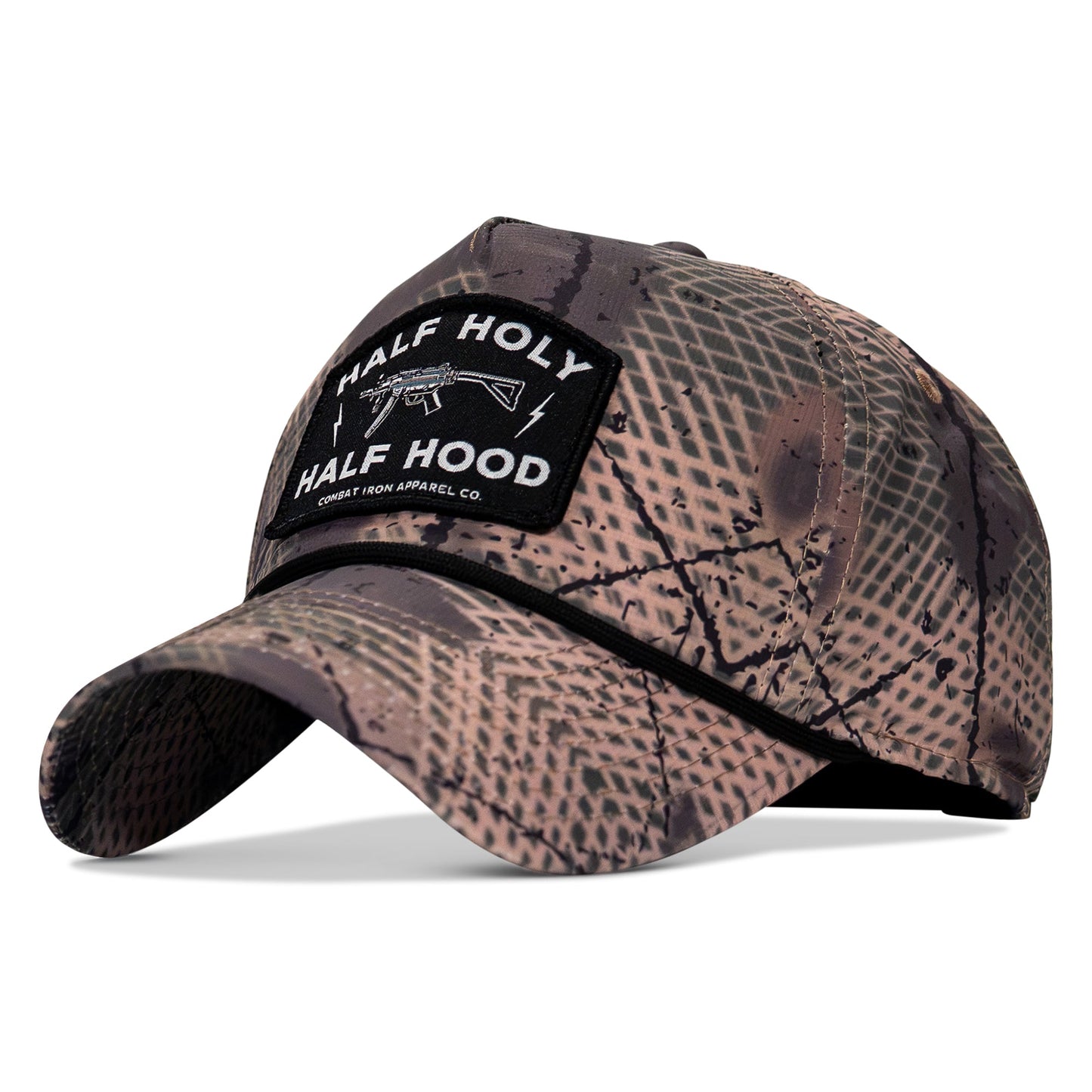 Half Holy. Half Hood. Patch Weekender Snapback