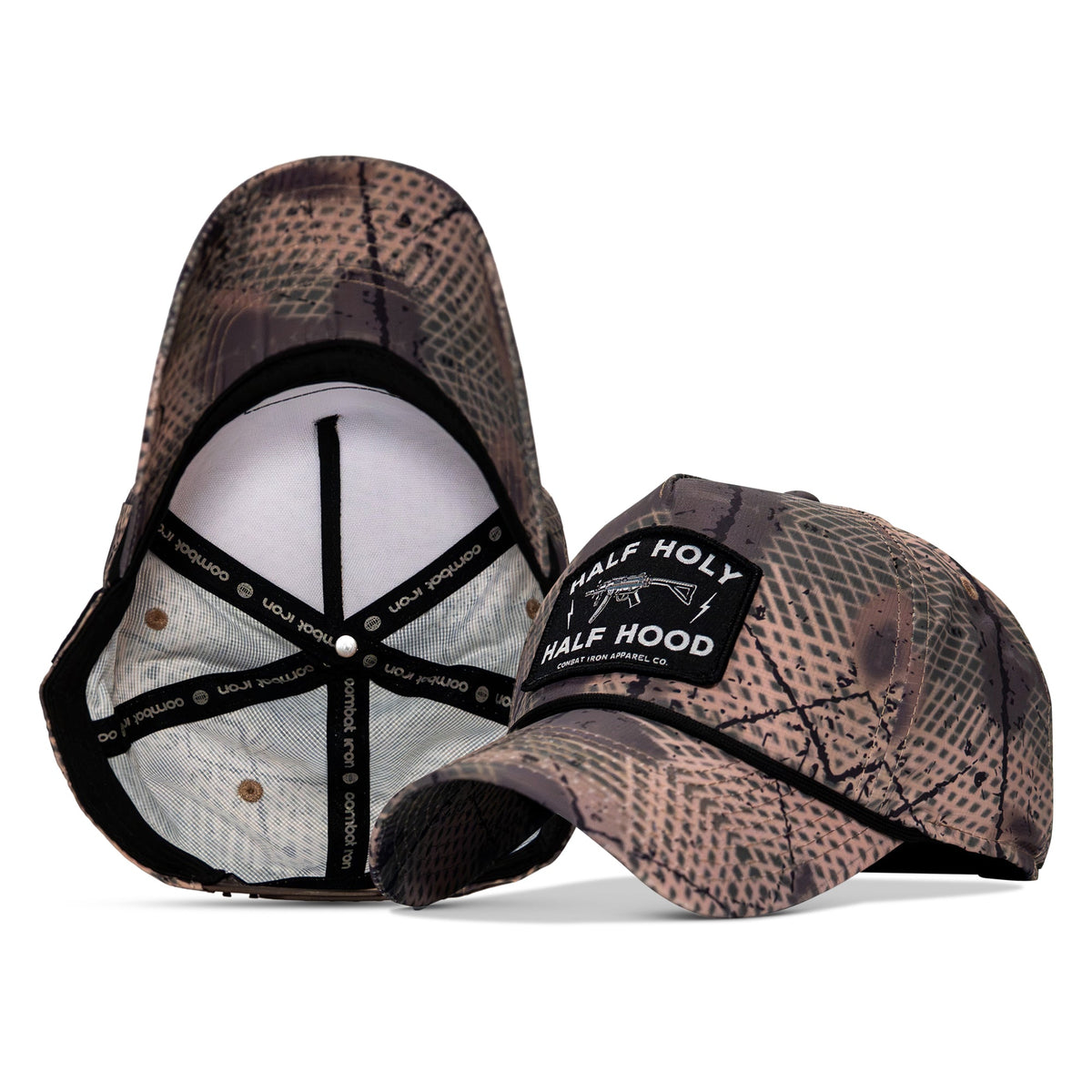 Half Holy. Half Hood. Patch Weekender Snapback