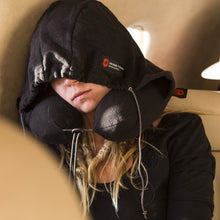 Load image into Gallery viewer, Hooded Travel Neck Pillow
