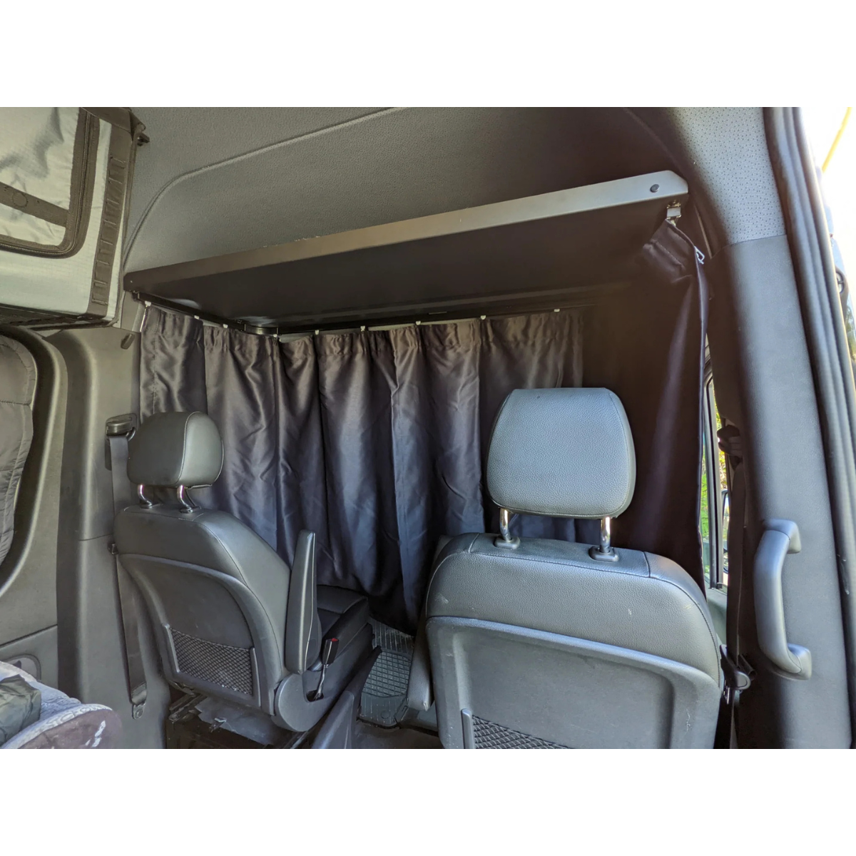 Headliner Shelf + Curtain Rod and Soft-Liner for Sprinter (2019 and Newer) Vans