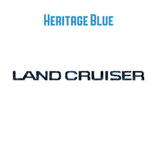 Load image into Gallery viewer, "Land Cruiser" Topographic Rear Tailgate Emblem Overlays - 2024+ Land Cruiser