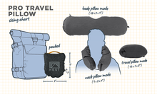 Load image into Gallery viewer, Pro Travel Pillow