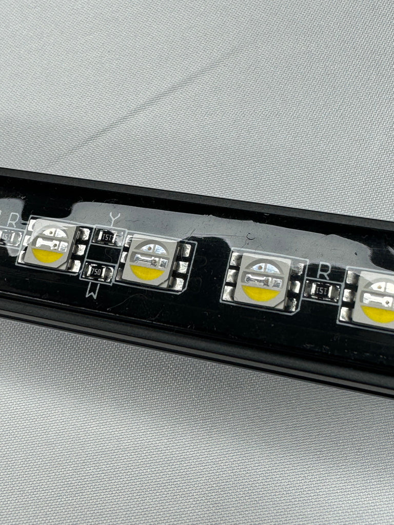 GoFluxx 12in Tri-Color (White/Red/Amber) Dimming LED Strip