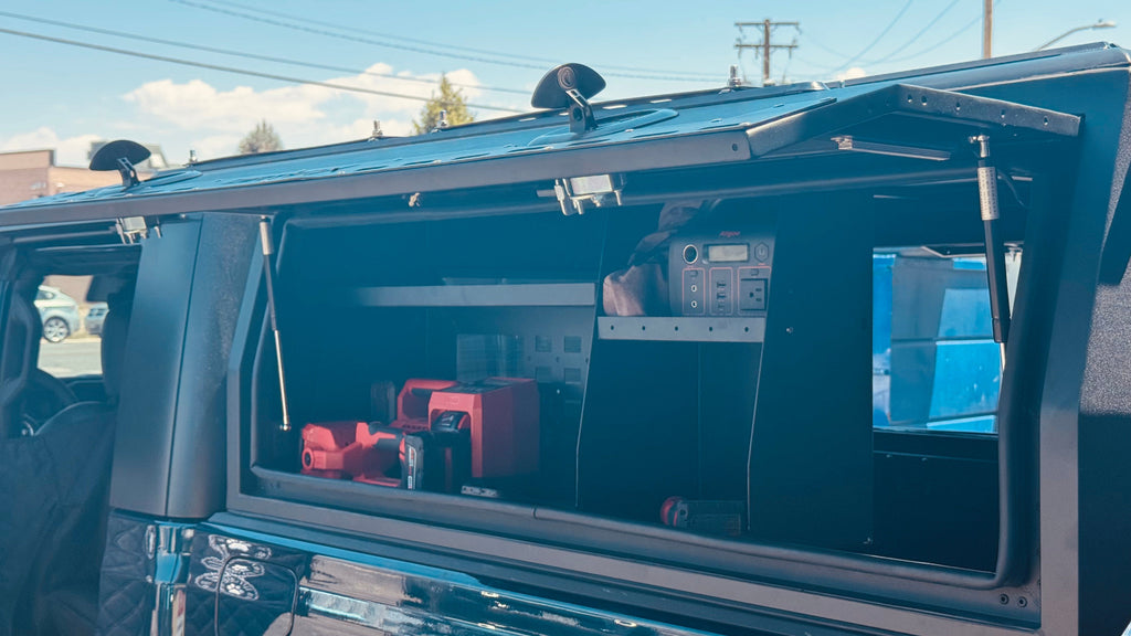 Side Molle Box: Truck Bed Topper