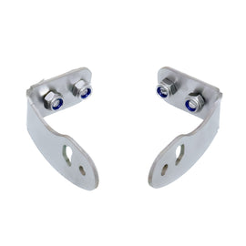 Baja Designs LP6 LP9 Light Mount by Dirtbox Overland, featuring a durable stainless steel bracket suitable for canopy campers.