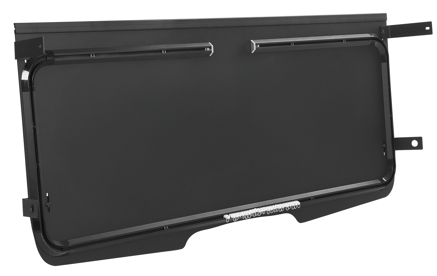 Aluminum Headliner Shelf for Sprinter | Built-in Curtain Rails