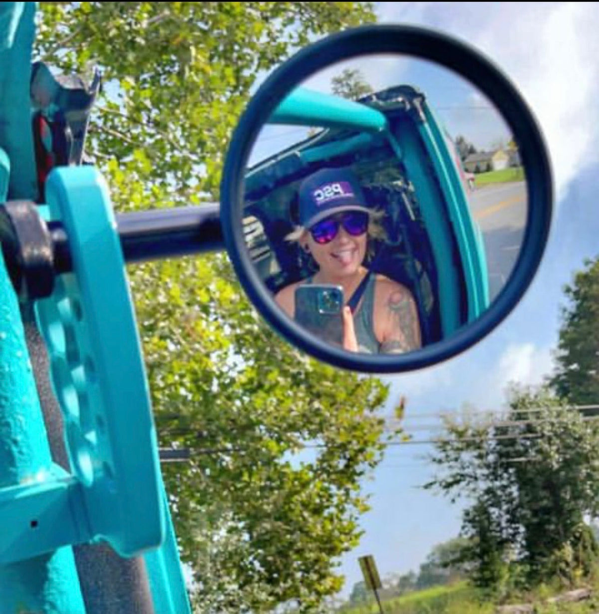 Loop Handle & Mirror Package For Aftermarket Roll Cage and UTV - CMM Offroad
