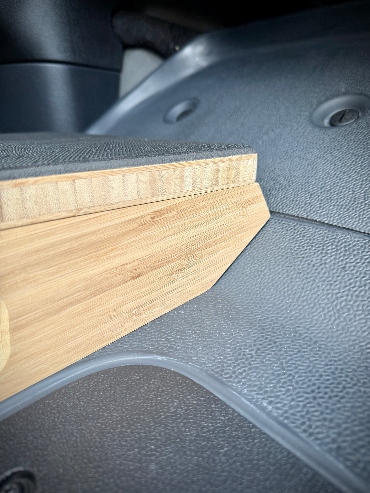 Mercedes-Benz Sprinter Bamboo Passenger Foot Platform Camper Van Stool