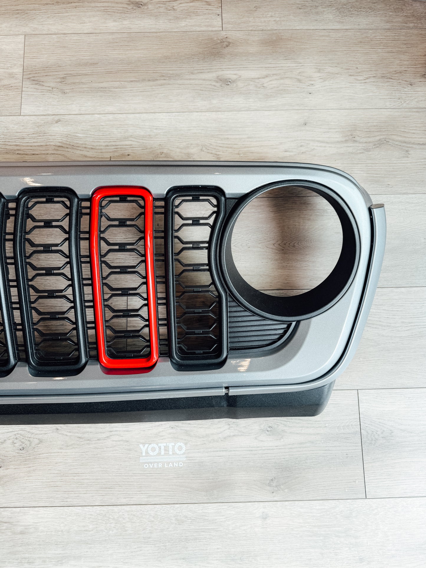 Custom Paint Matched Front Grille – Refreshed Style fits Jeep Wrangler JL/ Gladiator JT