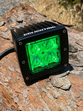 Load image into Gallery viewer, Blue / Green Dual Color Off Road LED Pod
