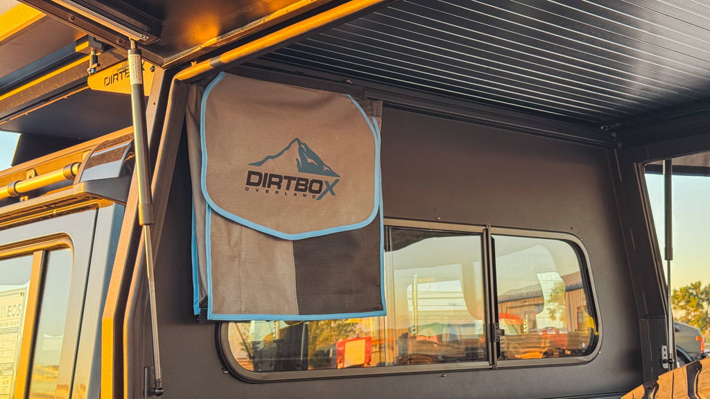 Dirtbox Canopy Camper – Modular Truck Camper Shell / Topper for Mid-Size & Full-Size Trucks (Tacoma, Tundra, F-150, Quatermaster, Ram, Silverado)
