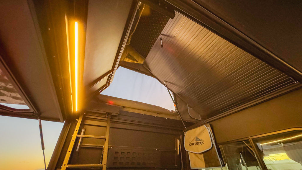 Dirtbox Canopy Camper – Modular Truck Camper Shell / Topper for Mid-Size & Full-Size Trucks (Tacoma, Tundra, F-150, Quatermaster, Ram, Silverado)