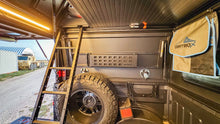 Load image into Gallery viewer, Dirtbox Canopy Camper – Modular Truck Camper Shell / Topper for Mid-Size &amp; Full-Size Trucks (Tacoma, Tundra, F-150, Quatermaster, Ram, Silverado)