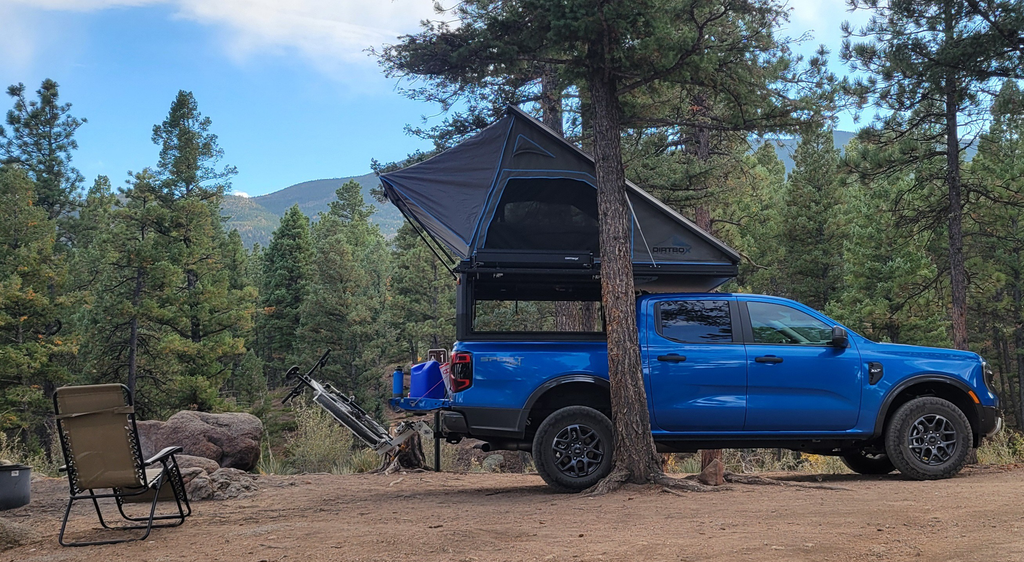 Dirtbox Canopy Camper – Modular Truck Camper Shell / Topper for Mid-Size & Full-Size Trucks (Tacoma, Tundra, F-150, Quatermaster, Ram, Silverado)