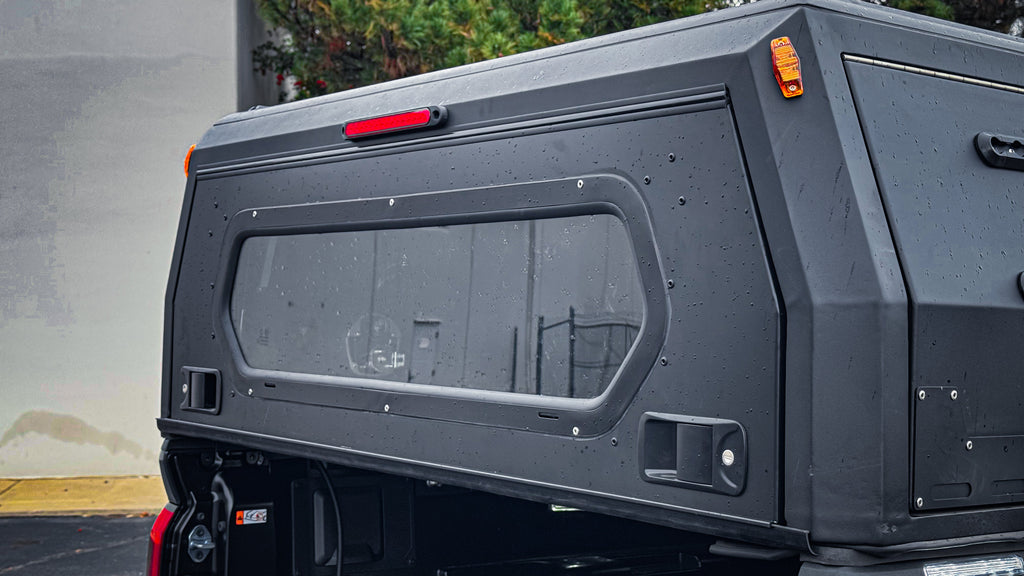 Gull Wing Truck Cap Topper & Overland Camper Shell for Work, Camping & Off-Road | Dirtbox Overland