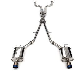 Invidia Q300 Single Layer Titanium Tip Cat Back Exhaust Infiniti G35/G37/G37x Sedan 2007-2013 | HS07IG4G3T