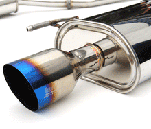 Load image into Gallery viewer, Invidia Q300 Single Layer Titanium Tip Cat Back Exhaust Infiniti G35/G37/G37x Sedan 2007-2013 | HS07IG4G3T