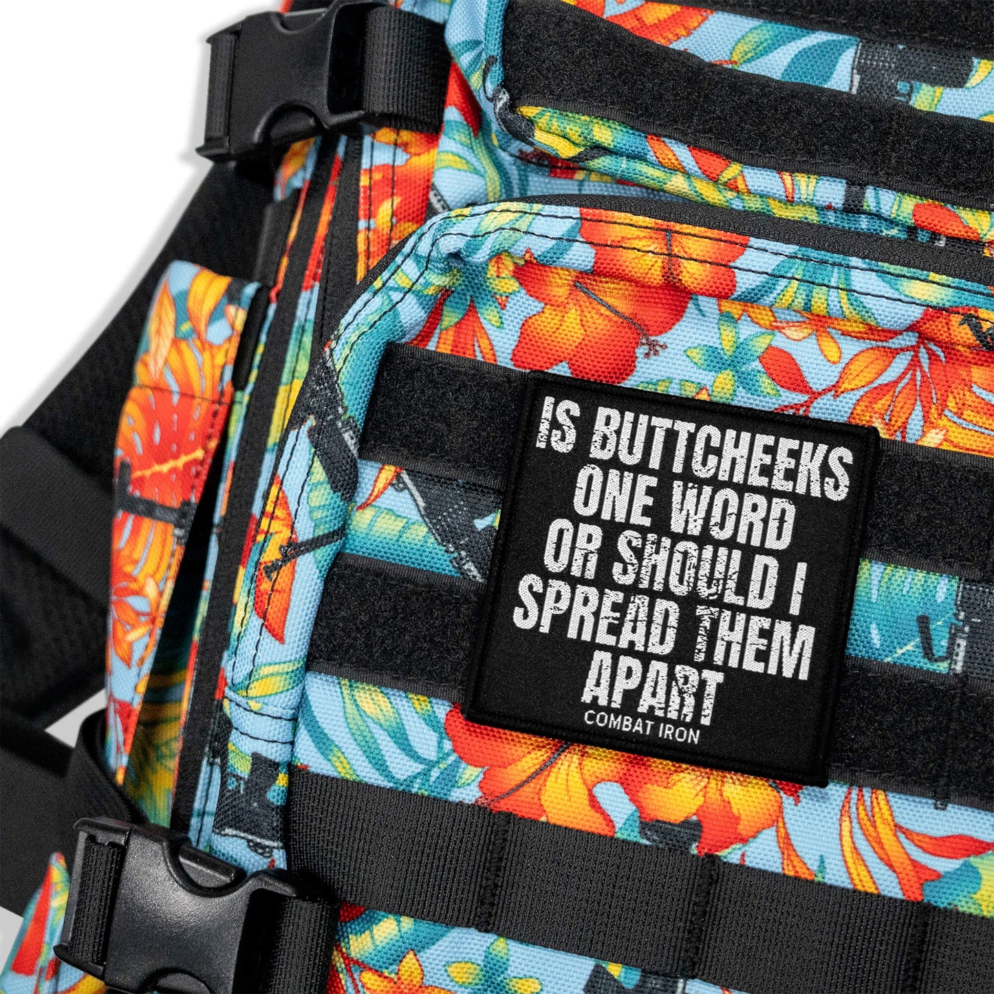 Is Buttcheeks One Word Or Should I Spread Them Apart Velcro Patch