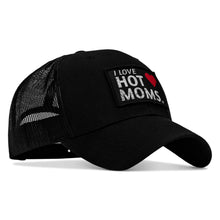 Load image into Gallery viewer, I Love Hot Mom's Patch Snapback Hat