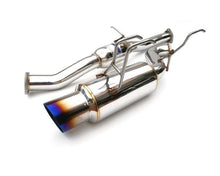 Load image into Gallery viewer, Invidia 97-01 Prelude Q300 Titanium Rolled Tip Cat-back Exhaust | HS97HP1GNT