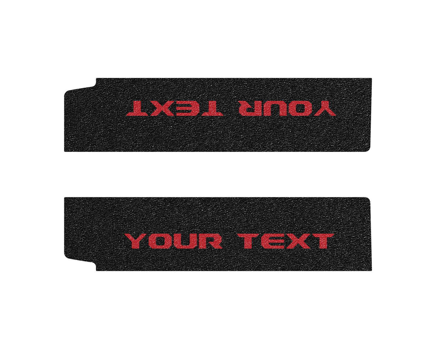 Textured Door Sill Overlays Fits 2019-2026 Jeep Wrangler