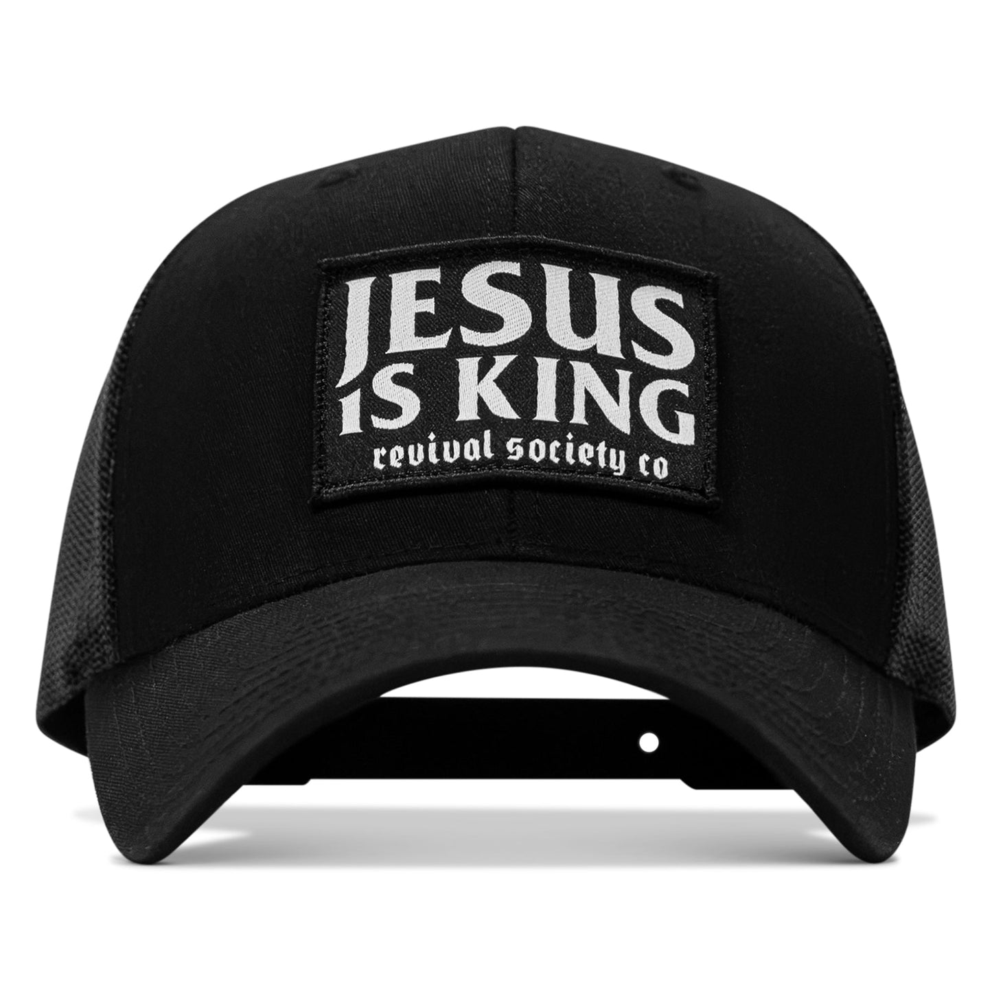 Jesus Is King Patch Snapback Hat