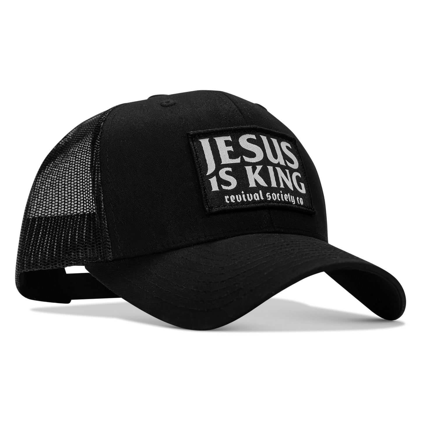 Jesus Is King Patch Snapback Hat