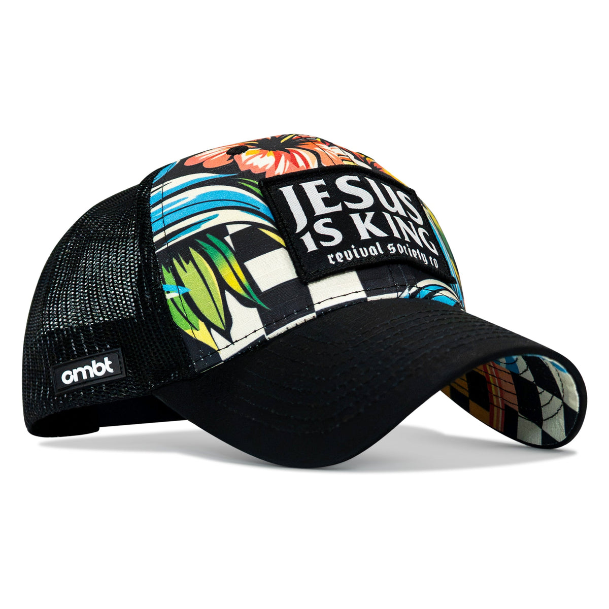 Jesus Is King Patch Original Ripstop Snapback Hat