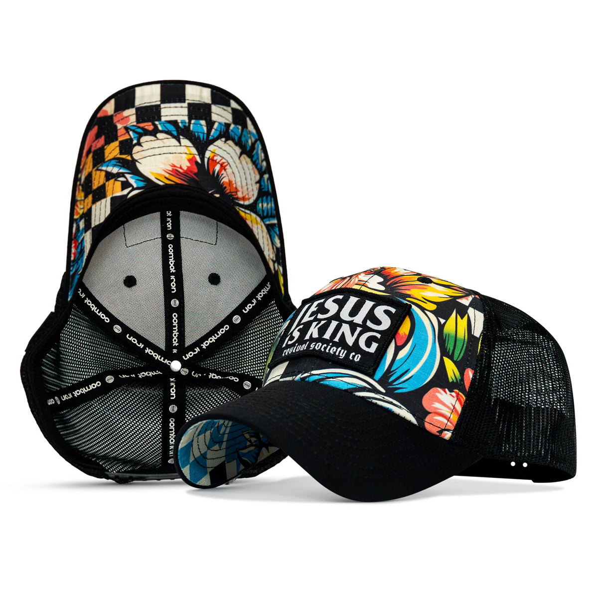Jesus Is King Patch Original Ripstop Snapback Hat