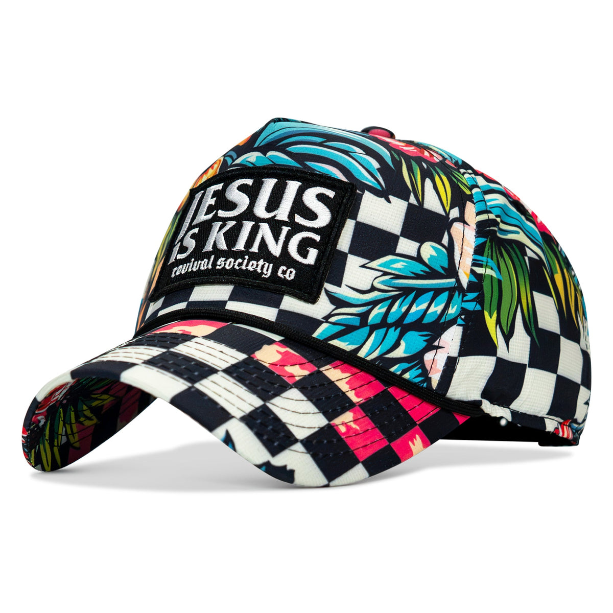 Jesus Is King Patch Weekender Snapback