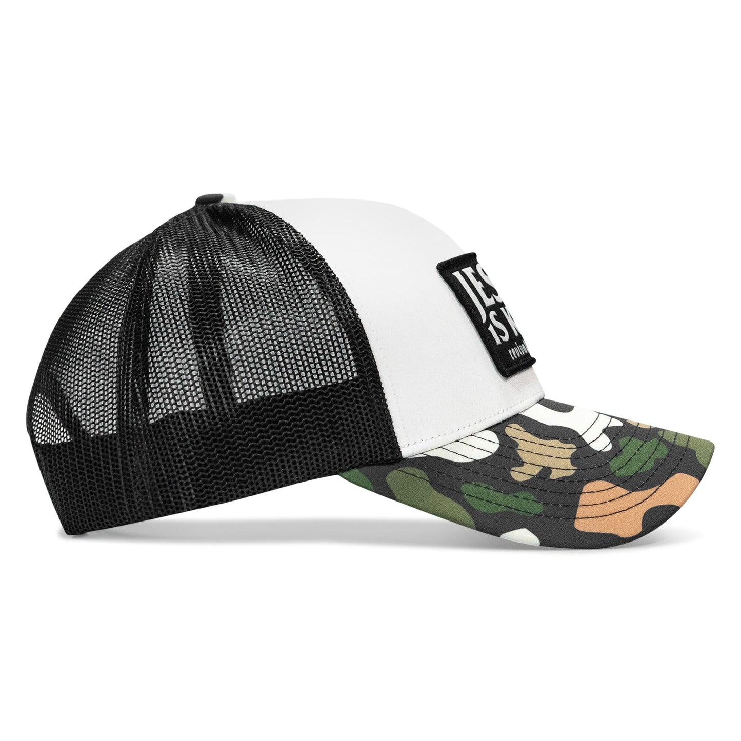 Jesus Is King Patch Snapback Hat